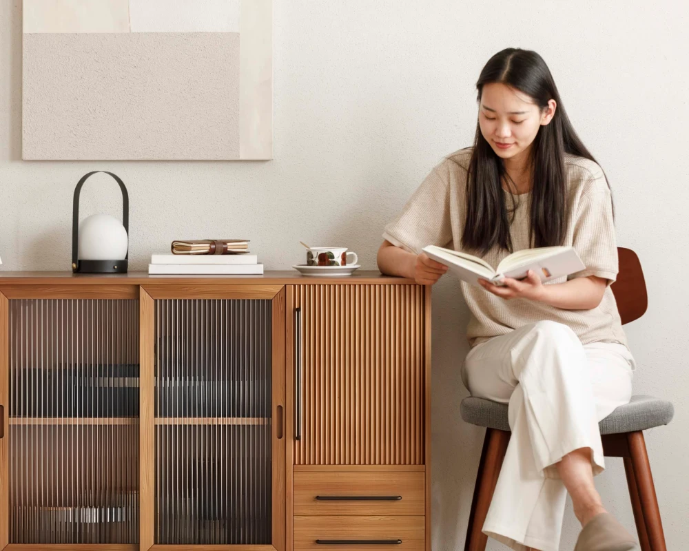 Transforming Spaces with the Glass Front Buffet Sideboard: An Elegant Necessity